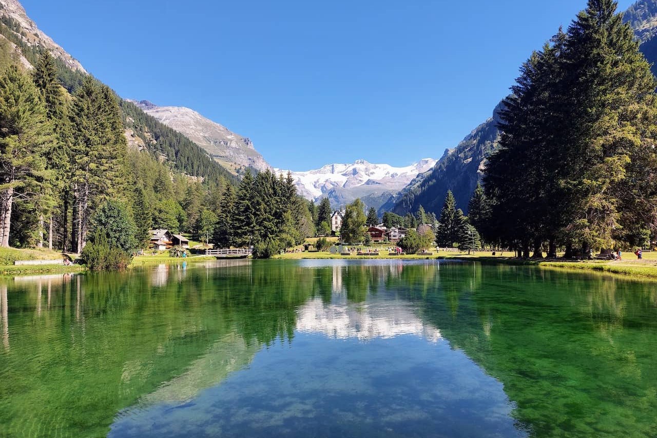 Lago Gover a Gressoney Saint Jean