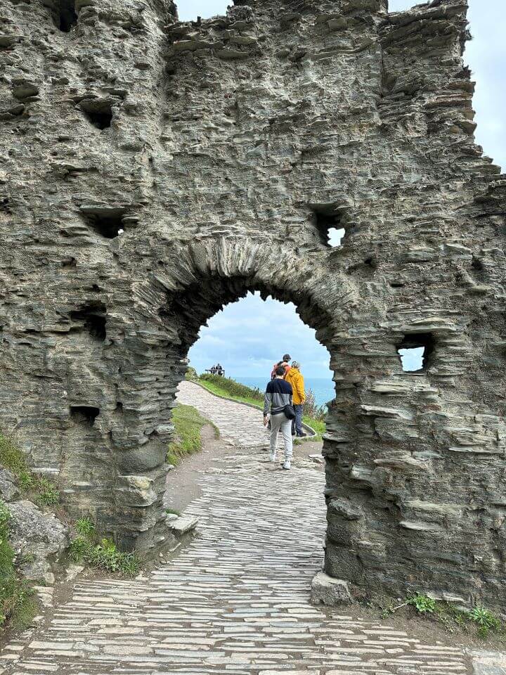 arco rovine castello tintagel